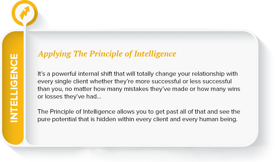 how to apply the principle of intelligence