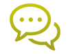 coaching business conversation icon