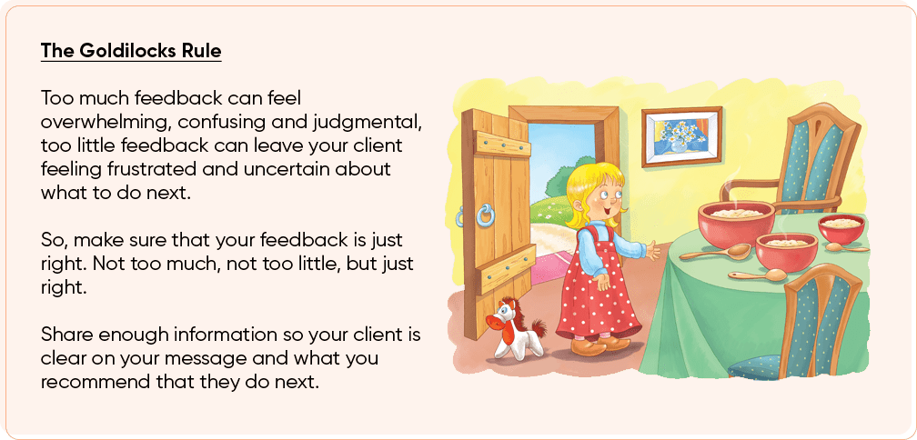 goldilocks-min the goldilocks rule